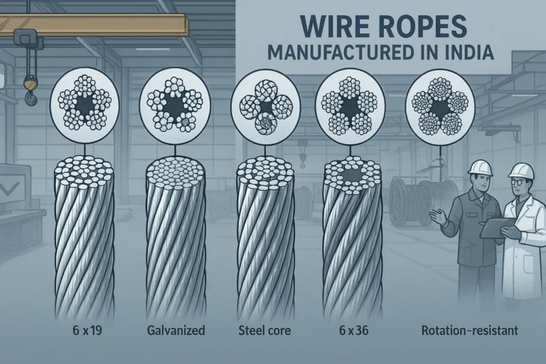Types of Wire Ropes Offered by Leading Manufacturers in India