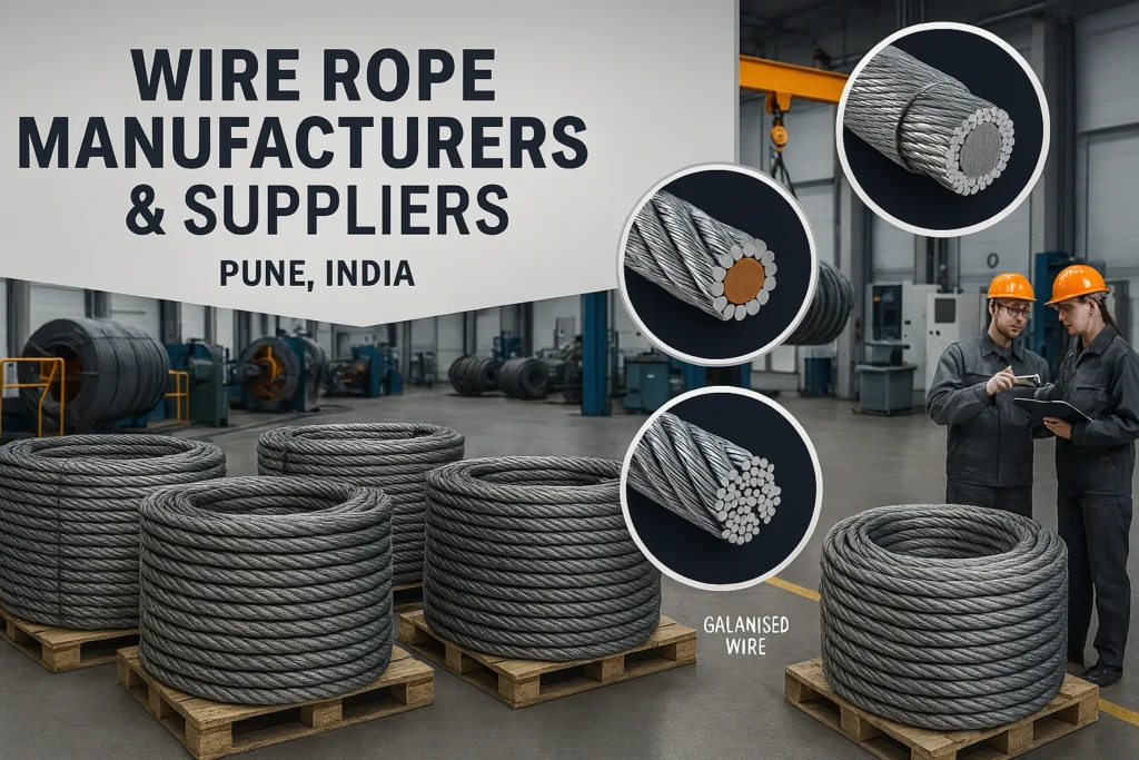 Wire Rope Manufacturers and Suppliers From Pune
