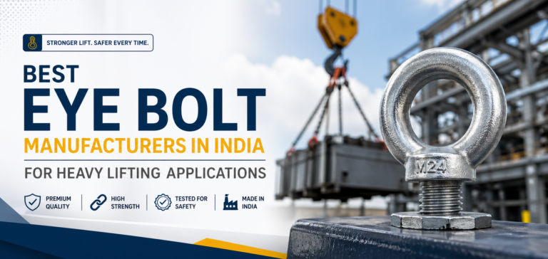 Best Eye Bolt Manufacturers in India for Heavy Lifting Applications